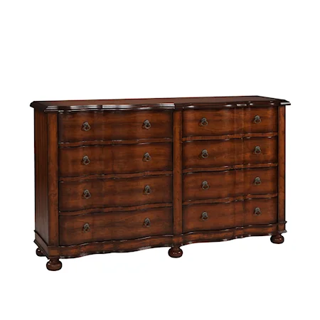 Eight Drawer Credenza